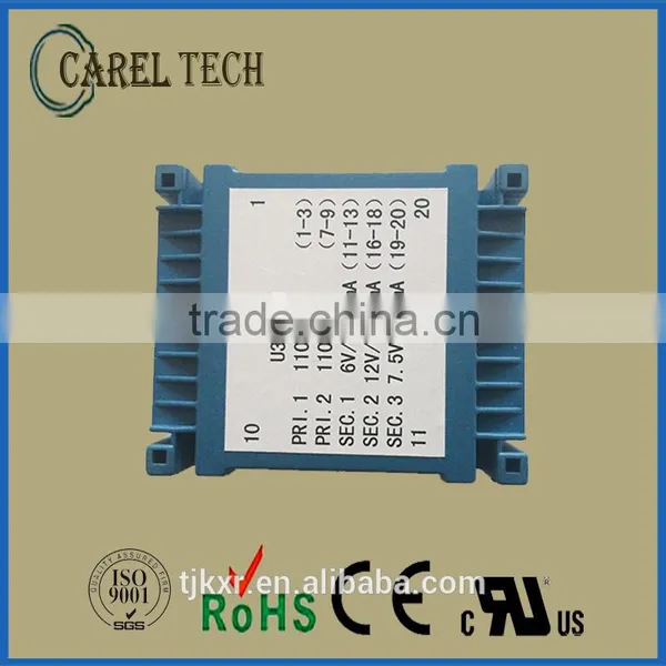 CE, ROHS, UL, VDE Approved PCB Mounted Electric Transformer, photo-2