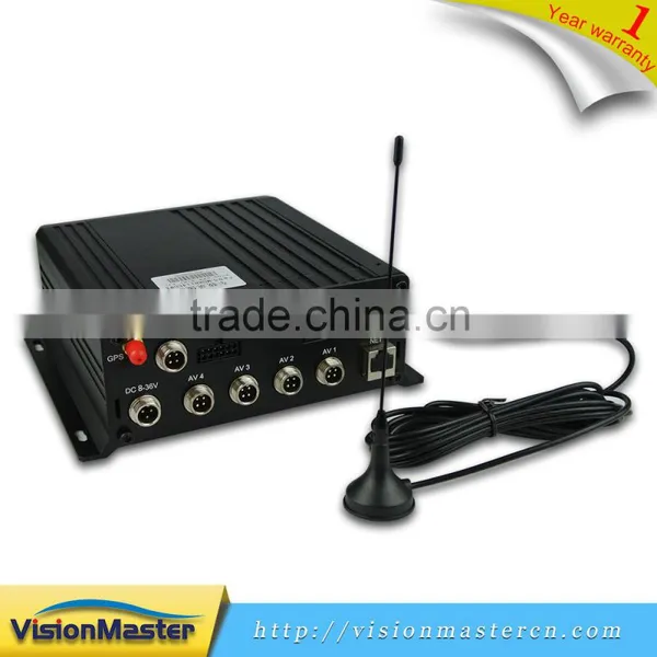4 Channel Mobile Car Video Recorder Blackbox DVR/NVR photo-3