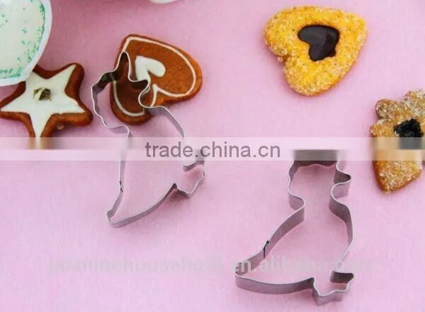 2015 Popular DIY Creative Design Animal Shaped Stainless Steel Cookie Cutters for Cakes and Bisciuts photo-6