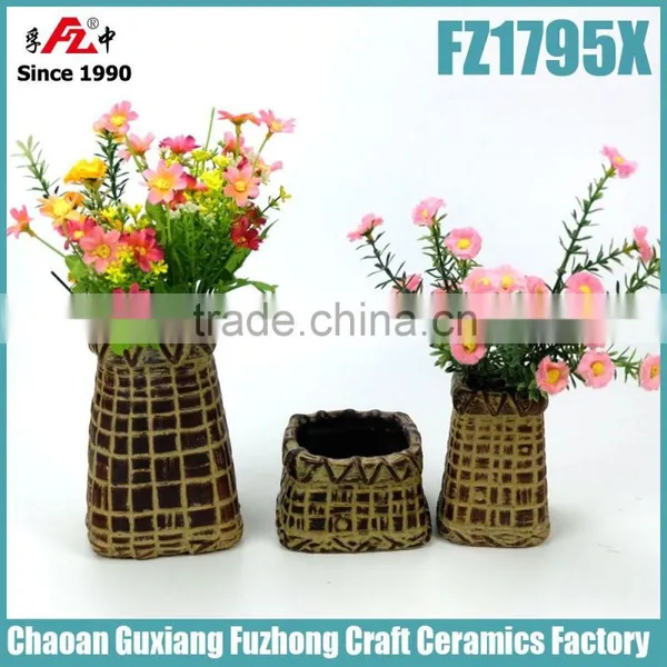 Ceramic Vase Modern Design, Ceramic Flower Vase Western Style, Porcelain Vase Home Decoration