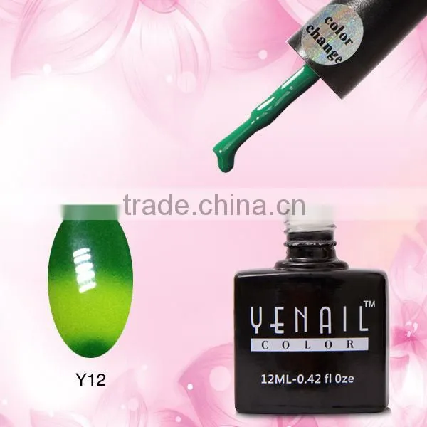 2015 YENAIL Hot Sale 12ml Changing Color Gel Polish ,nail Polish ,led uv Gel photo-6