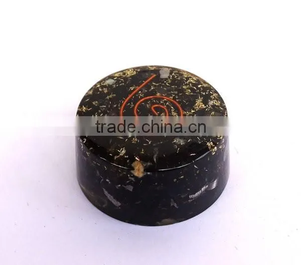 Black Tourmaline Stone Orgonite Tower Buster photo-4