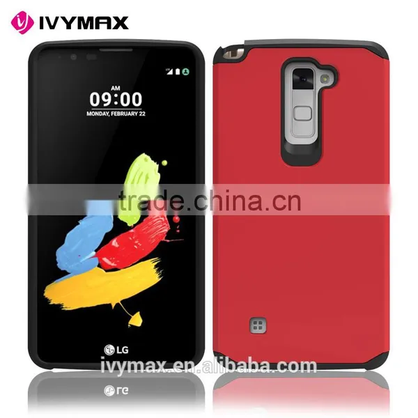 TPU Case Manufacturer Guangzhou Dual Layer Slim Armor Combo Case for LG Stylo2 Plus MS550 K530 K536 photo-5