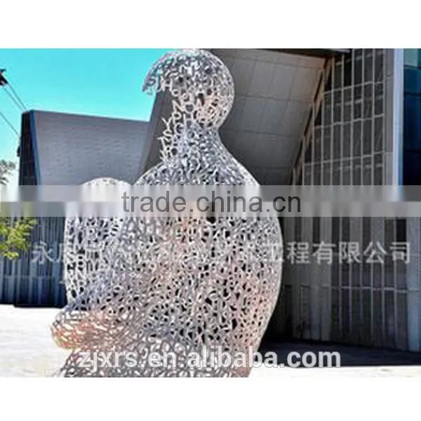 Abstract Sculpture / Stainless Steel Sculpture / Plaza Sculpture / Landscape Sculpture