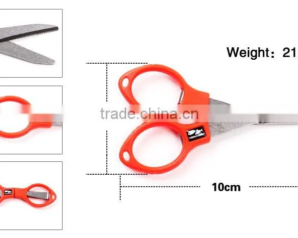 Stainless Steel Fishing Scissor 10 Cm 21g Fishing With Scissors photo-3