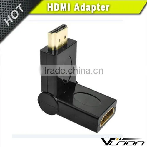 HDMI Male To Female Right Angle 90-360 Degree Adapter photo-2