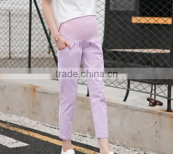 D73686h 2016 Fashion Maternity Wear Pants Wholesale Maternity Clothes photo-5