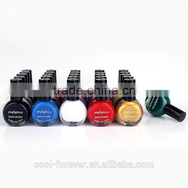 10ml 25 Colors Hot Sale Good Quality Stamping Nail Polish photo-4