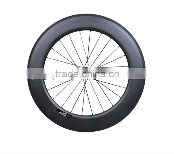 100% Hand Build Bicycle Wheels 700c Carbon Bike Wheels 700c 88mm Clincher, 700C 88mm Clincher Carbon Wheelset Road Bicycle photo-6