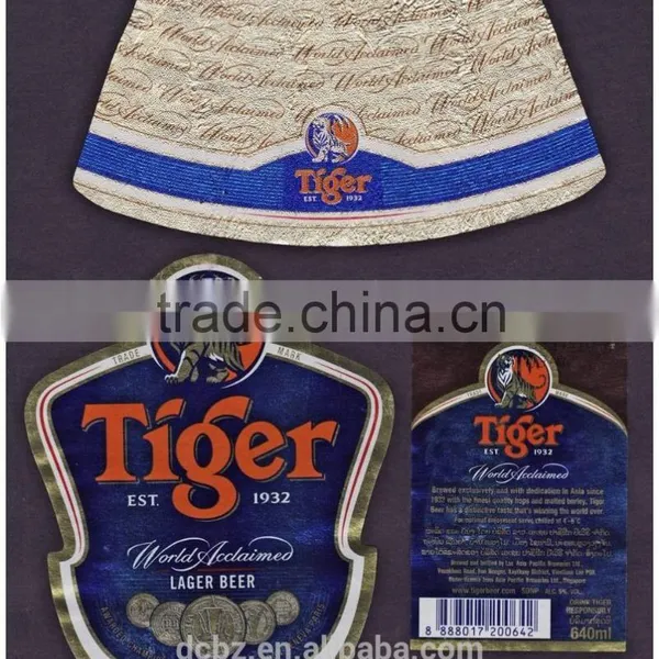Design and Make Aluminum Foil Labels for Beer Bottles Manufacturer in China photo-2