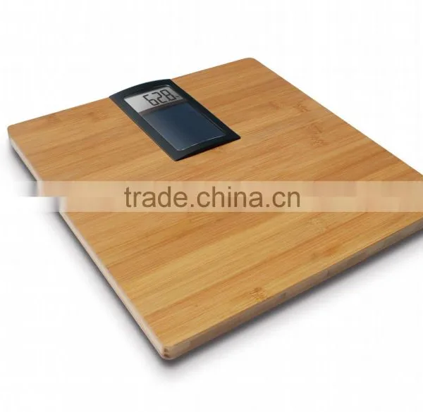 Bamboo Bathroom Scale Solar Energy
