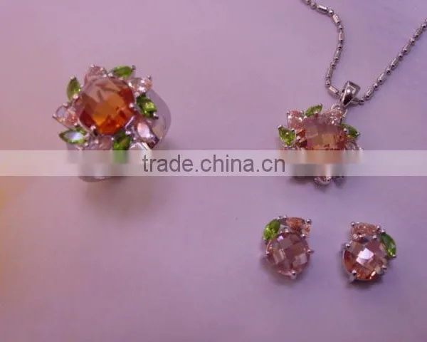 Gold Jewellery Set( Charming Jewellery)