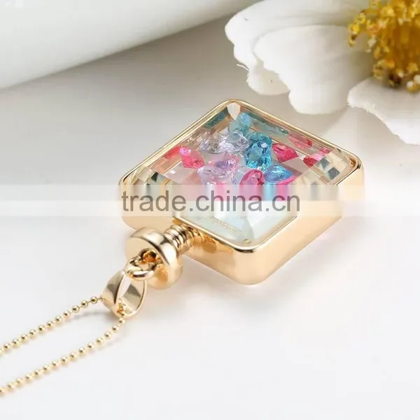 Wish Ruby Diamond Stone Chain Necklace Designs photo-3