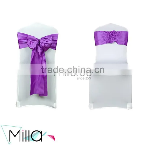 Satin Elastic Chair Sash photo-2