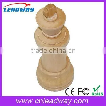 Eco-Friendly Wooden Chess Shaped USB 2.0 Flash Drive photo-3