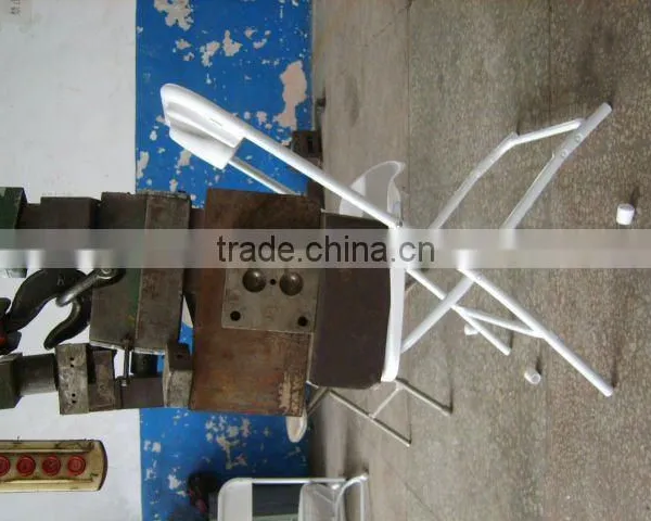 China Supplier Cheap Leisure Used Metal Folding Chair and Table for Restaurant photo-3