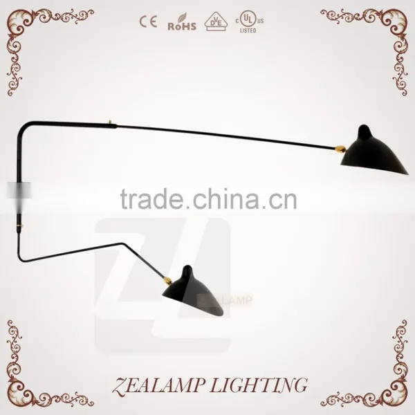 Modern Aluminum Long Neck Wall Lamp Serge Mouille Wall Sconce Nordic Adjustable Cafe Wall Lamp