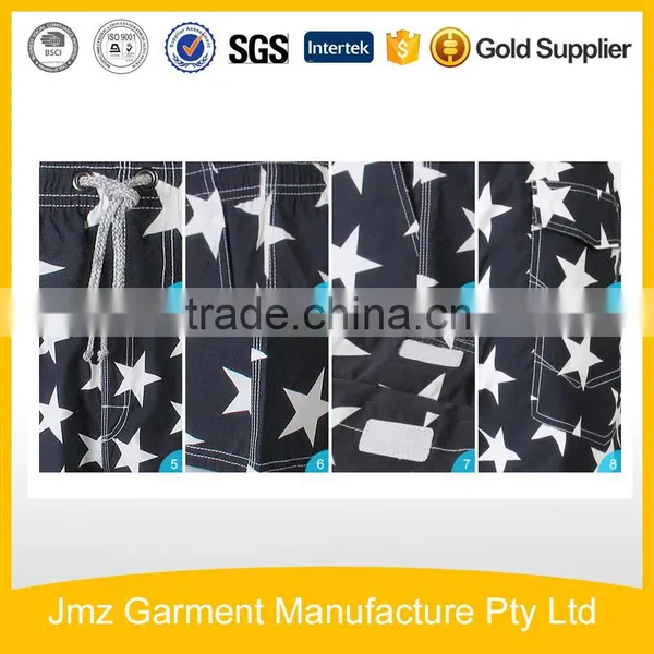 Custom Logo Printing Mens Beach Wear Board Shorts Cargo Short photo-3