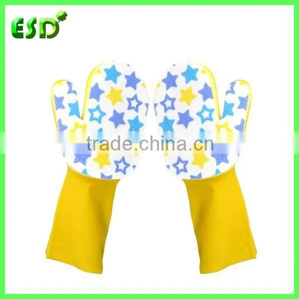 Cleaning Glove With Scouring Pad photo-5