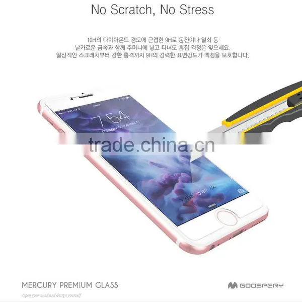 Ultra-thin 0.26mm 9H 2.5D Mercury Goospery Premium Tempered Glass Screen Protector For Iphone 6 6s photo-2