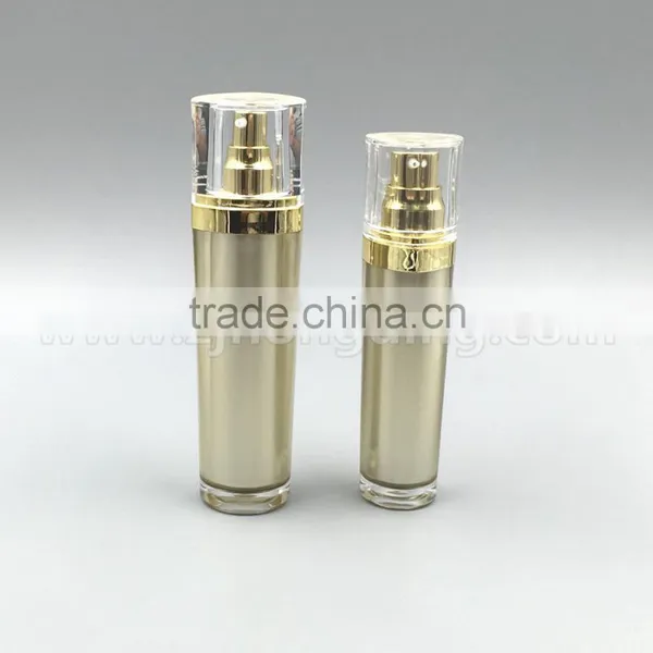 80ml 120ml Plastic Bottle /Triangle Shaped Luxury Acrylic Cream Bottle