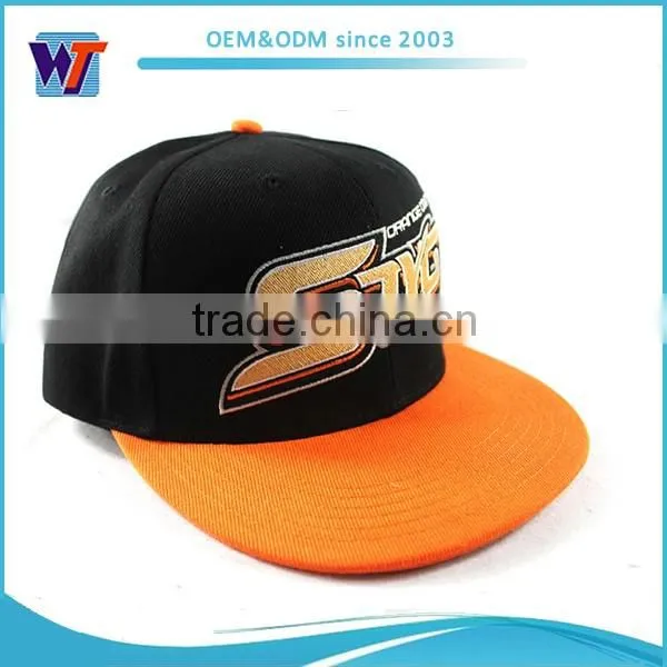 Design Your Own New Product Flat Bill 6 Panel Snapback Hat photo-4