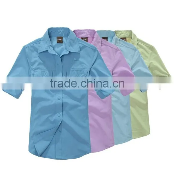 Retail Price New Fashion Summer Outdoor Sport Quick Dry Women Long Shirt photo-2