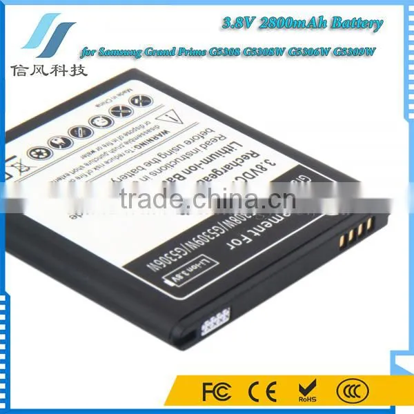 China Mobile Phone Battery 2800mAh Battery for Samsung Grand Prime G5308 G5308W G5306W G5309W photo-4