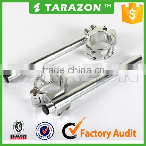 41mm Aluminum Adjustable Motorcycle Clip On Handlebars
