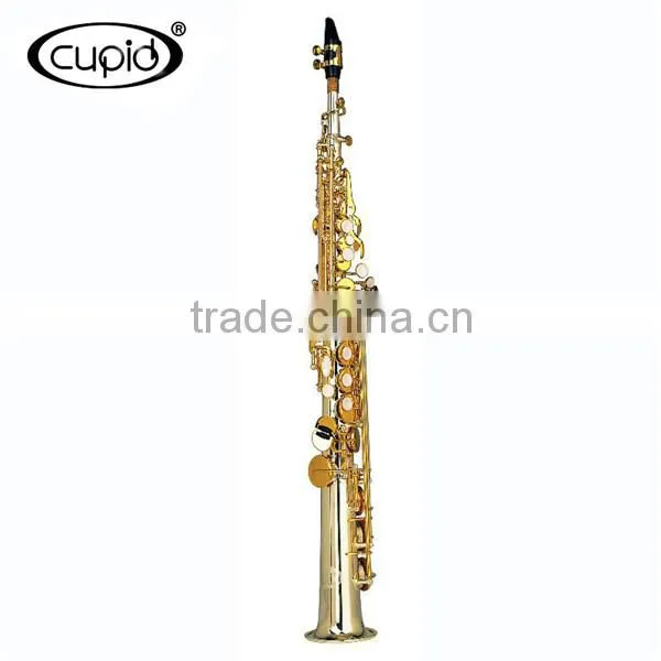 YSS-301105SG/CUPID Wind Instrument Professionl Silver Gold Soprano Saxophone