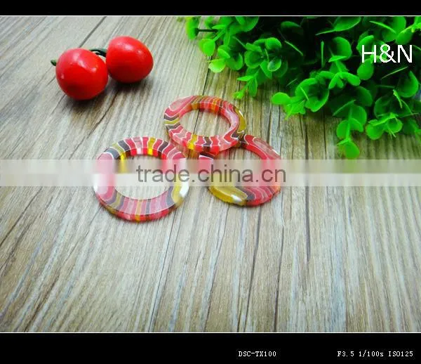 Fashion Ring Shape Resin Button photo-2