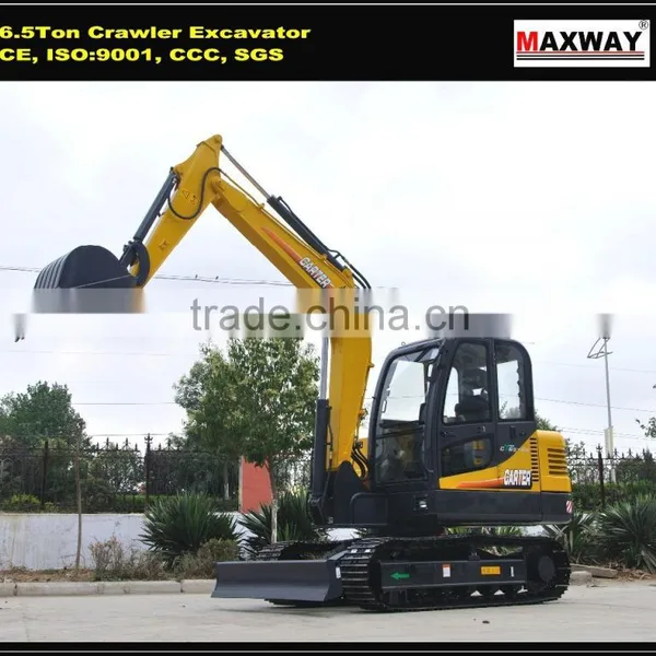 6 Ton China Made Brand New Small Excavator With Steel Crawler, CE / ISO Certificate, CT65-8A , CT65-8B photo-4