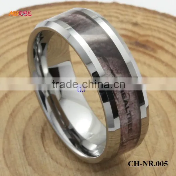 Made In China Camo Titanium Rings Wedding Rings photo-4