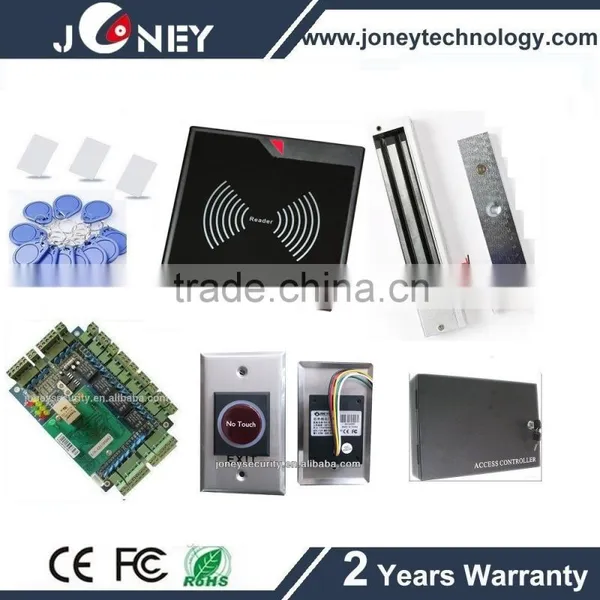 Security Access control system RFID card reader, access controller and magnetic lock