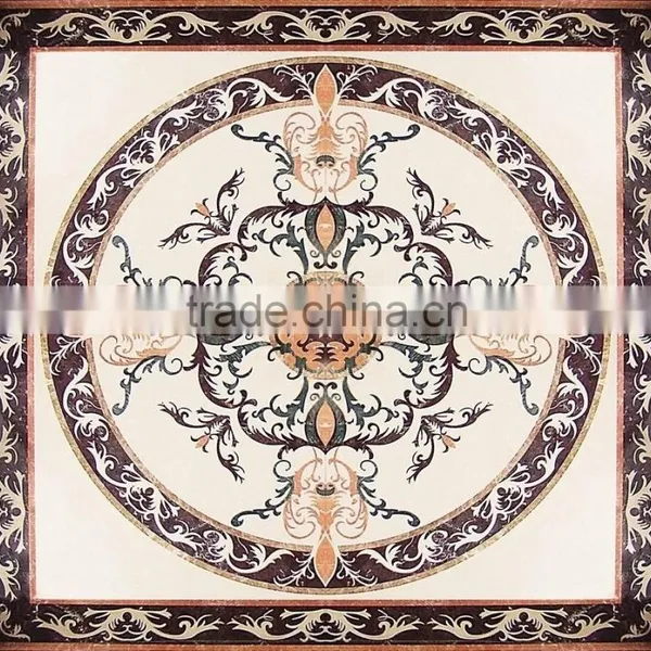 Italian Foyer Waterjet Medallion Floor Tile
