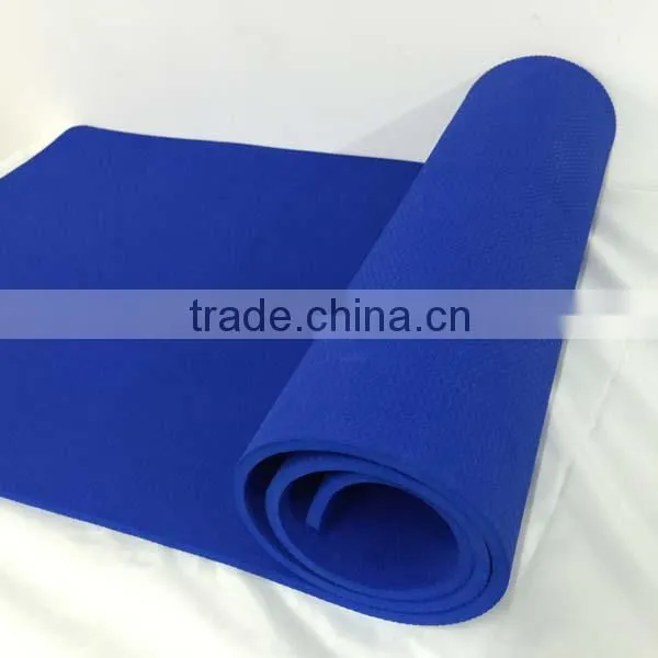Wholesale Yoga Mat EVA/NBR/TPE/PVC Non-toxic Material for Yoga Class photo-5