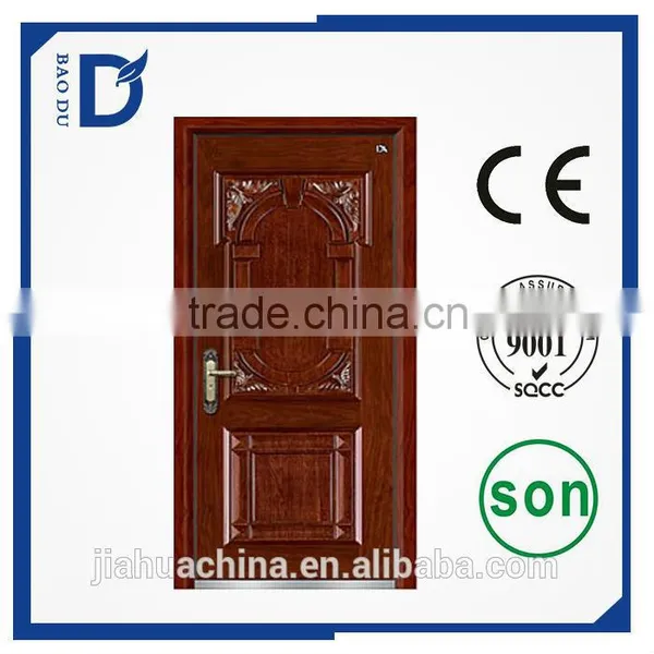 2016 Supplier Steel Wood Armored Security Door photo-3