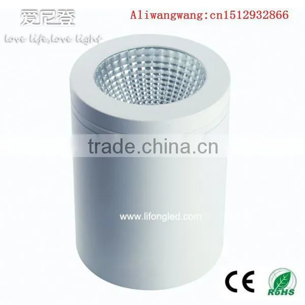 2015 New Led Pop Lights Surface Mounted LED Downlight 12W/18W 3inch Led Cob Surface Mounted Downlight