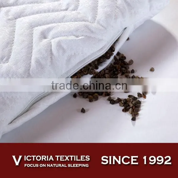 White Color Health Buckwheat Twin Queen King Size Pillow photo-2