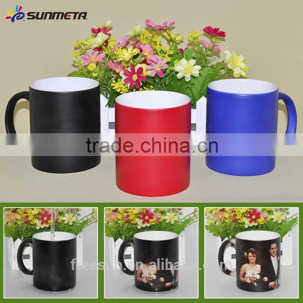 11oz Sublimation Color Changing Mugs Sunmeta Factory (SKB05) photo-2