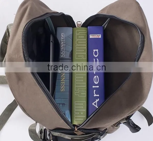 Heavy Duty Backpack Canvas Backpack Canvas For Men photo-4