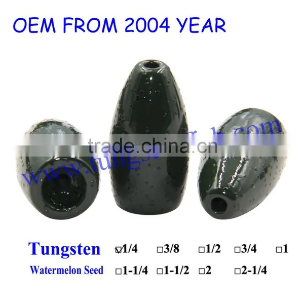 Tungsten Weight Tungsten Flipping Wight Sinkers 1/4oz photo-6