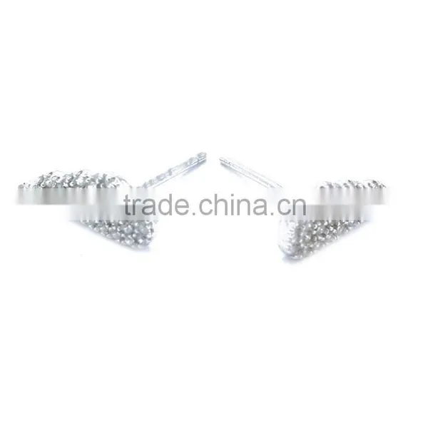 Wholesale Costume Jewelry Fashion 925 Silver Jewellery Angel Wing Ear Studs photo-2