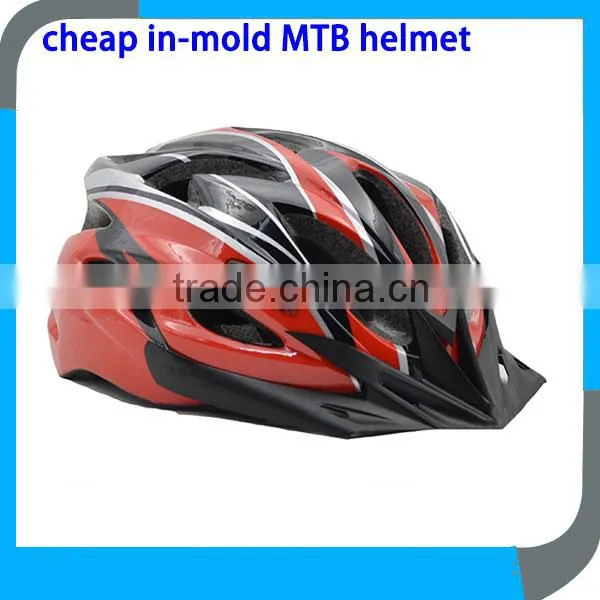 Cheap In-mold MTB Cycle Helmet With Sun Visor for Track photo-6