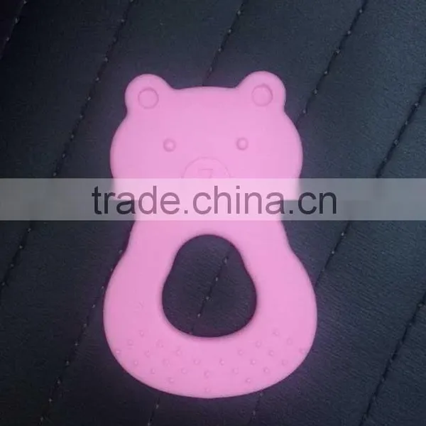 New Item !! Bear Design Soft TPE Teether