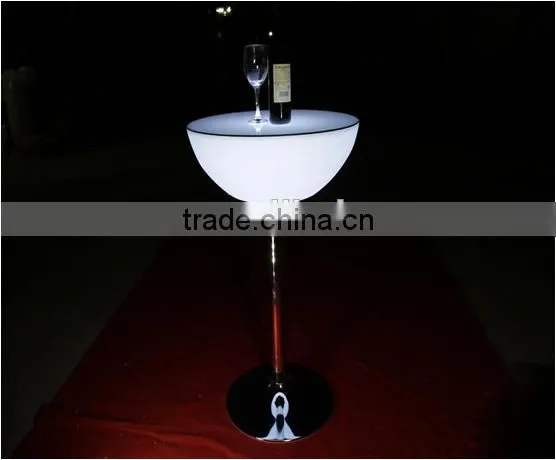 Led Glowing Skinny Coffee Table photo-5
