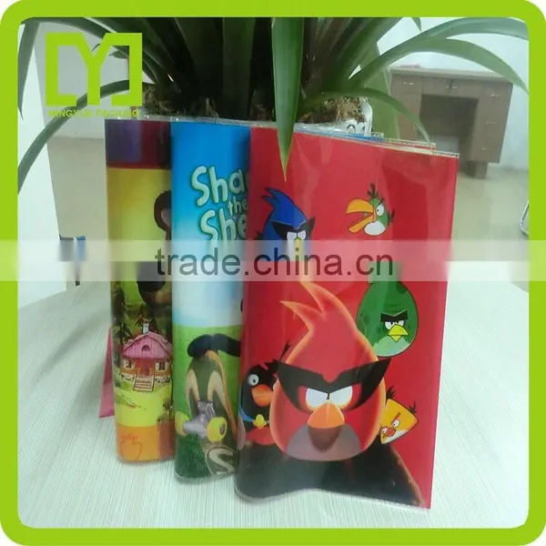 2015alibaba China Plastic High Quality Cartoon Wholesale Cheapest PVC Wholesale Book Cover photo-6