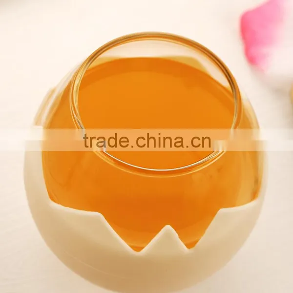 Custom Unbreakable 280ml Original Design Egg Shape Glass Cup N6595 photo-6