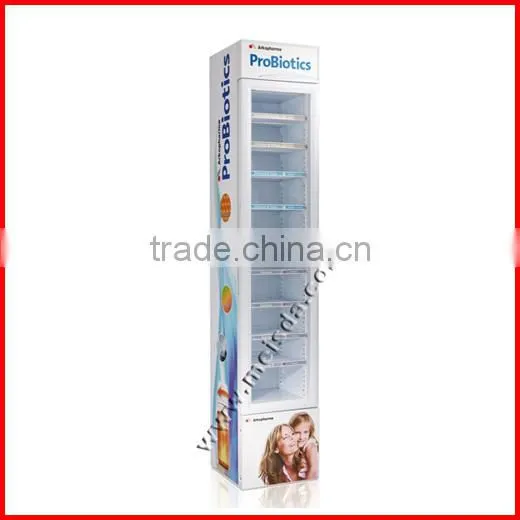 Drink Showcase, Upright Display Chiller, Cold Display Case photo-2