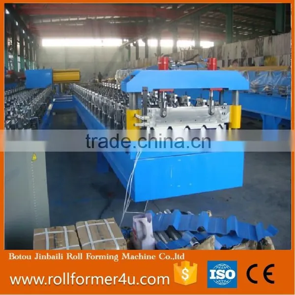Full Automatic Steel Sheet Roof/wall Roll Formin Machine for Trapezoidal Roof Tile photo-5